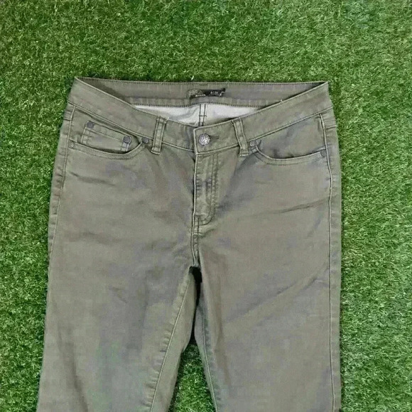 PrAna Womens Kayla Jean Size 8/29 Light Blue Mid Rise Skinny Fit 5-Pocket - Picture 3 of 10